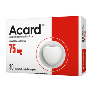 ACARD 75 mg, 30 tabletek